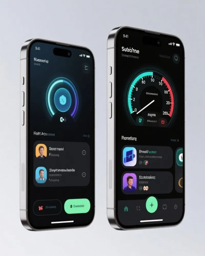 焦点娱乐 App 界面展示